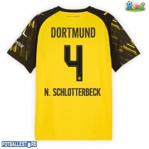 Borussia Dortmund Nico Schlotterbeck #4 Hjemmedrakt 2025-26 Kortermet